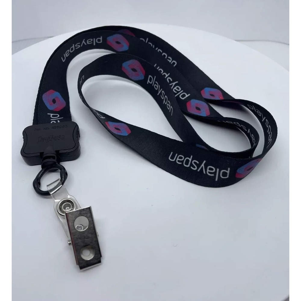 Playspan Lanyard For Nametags Play‎ Span Cloth Lanyard